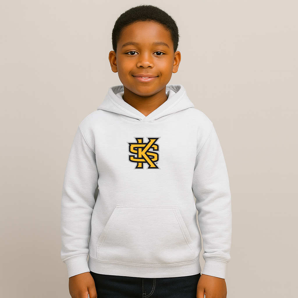 Youth Kennesaw State Owls Logo Pullover Hoodie