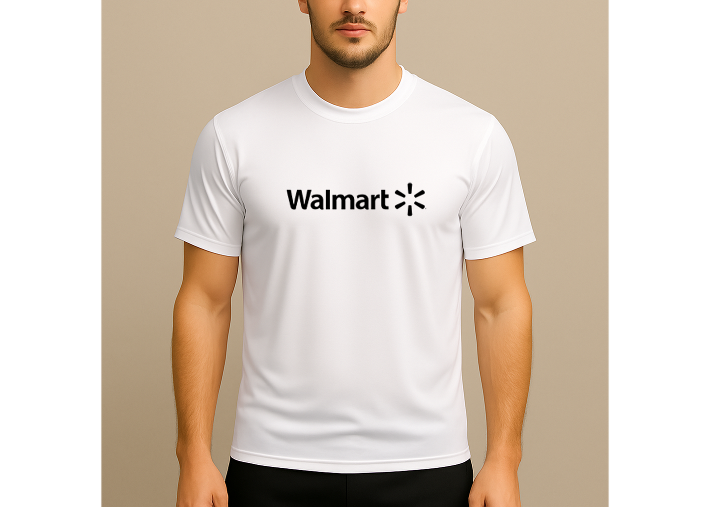 Men's Walmart Logo Polyester T-Shirt