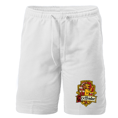 Men's Gryffindor Harry Potter Movie Team Athletic Fleece Shorts