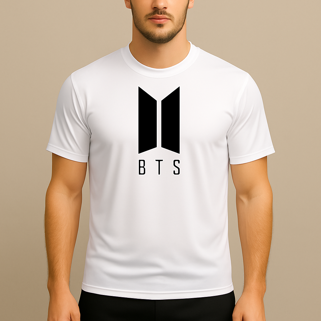 Men's BTS Music Polyester T-Shirt