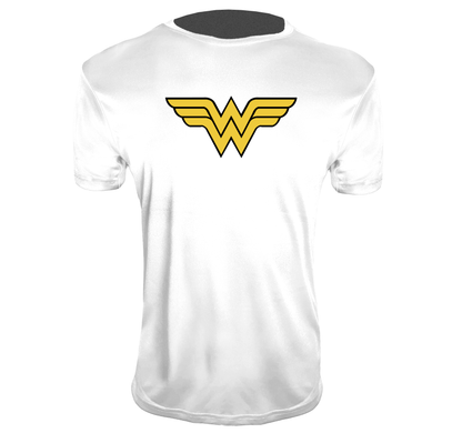 Men's Wonder Woman Superhero Polyester T-Shirt