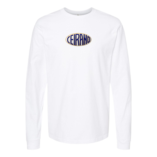 Youth Ceirano Logo Cotton Long Sleeve T-Shirt
