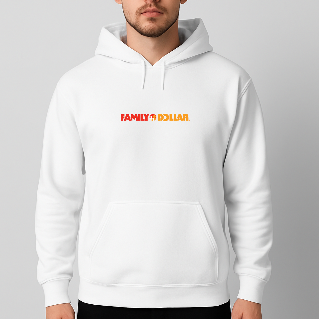 Men's Family Dollar Logo Pullover Hoodie