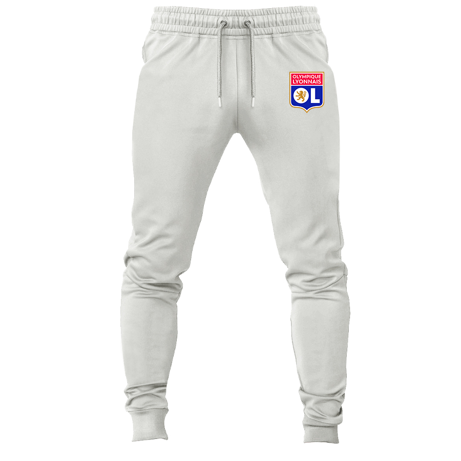 Men's Olympique Lyonnais FC Joggers Sweatpants