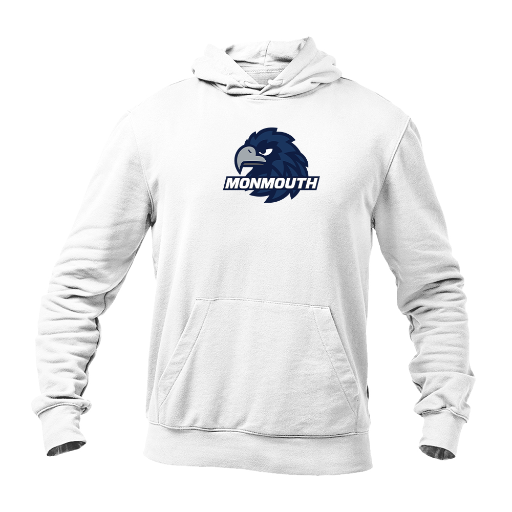 Men's Monmouth Hawks Logo Pullover Hoodie