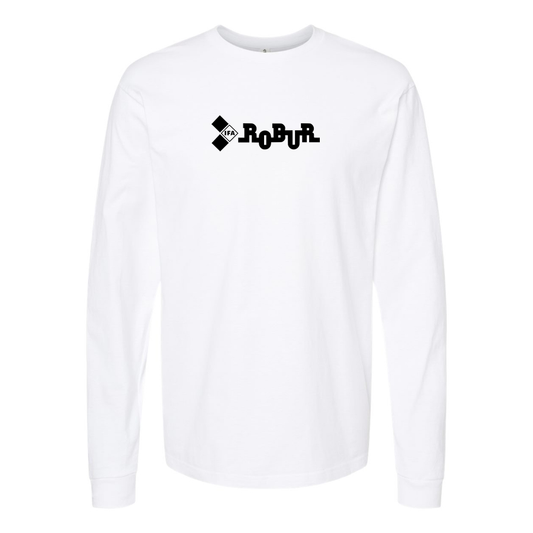 Youth Robur Logo Cotton Long Sleeve T-Shirt