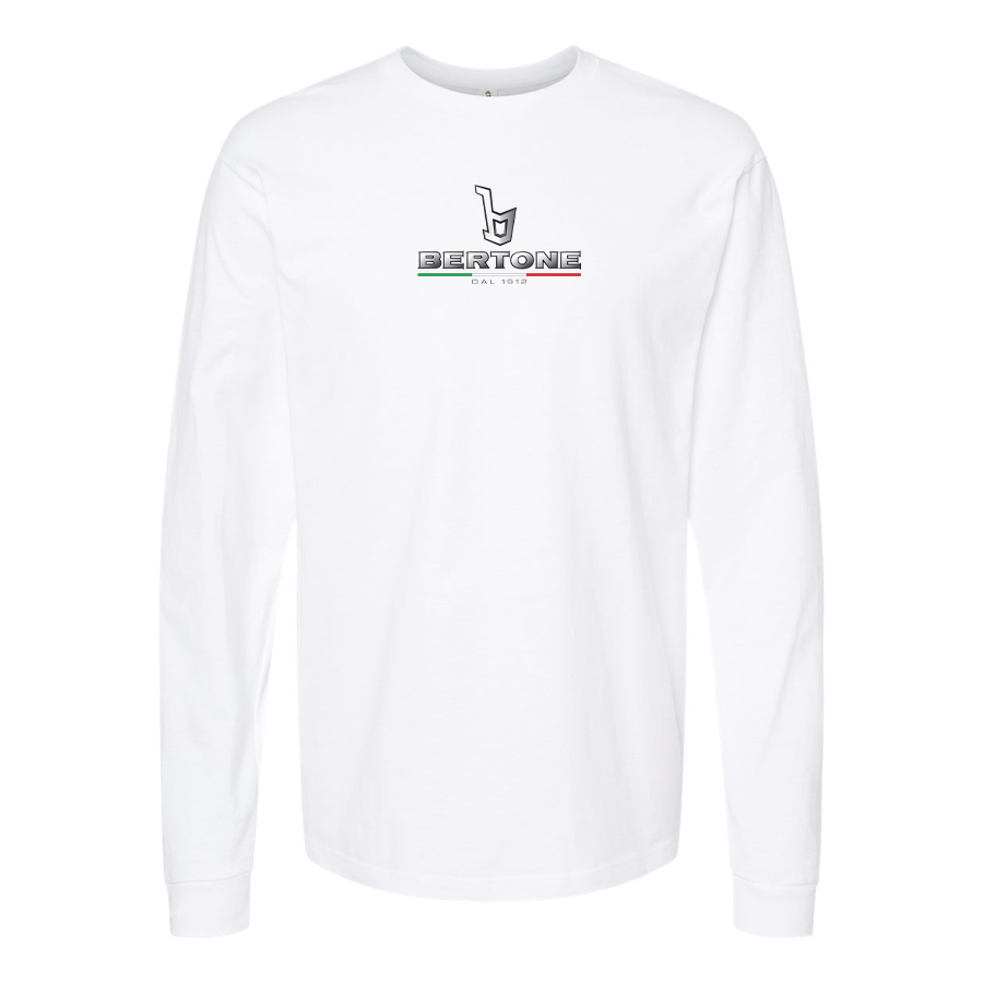 Men's Bertone Logo Long Sleeve T-Shirt
