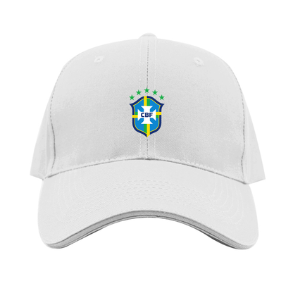 Brazil National Soccer Team Dad Baseball Cap Hat