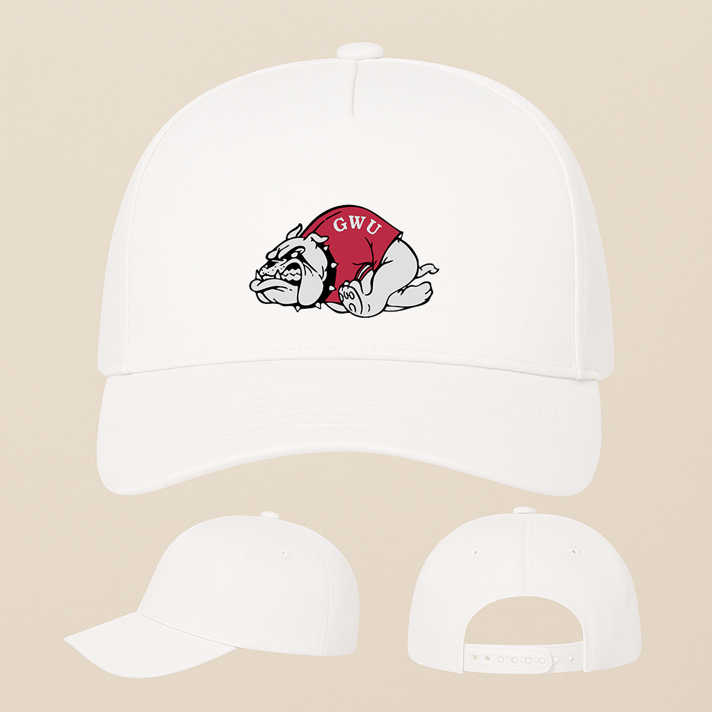 Gardner Webb Bulldogs Logo Five Panel Twill Snapback Cap