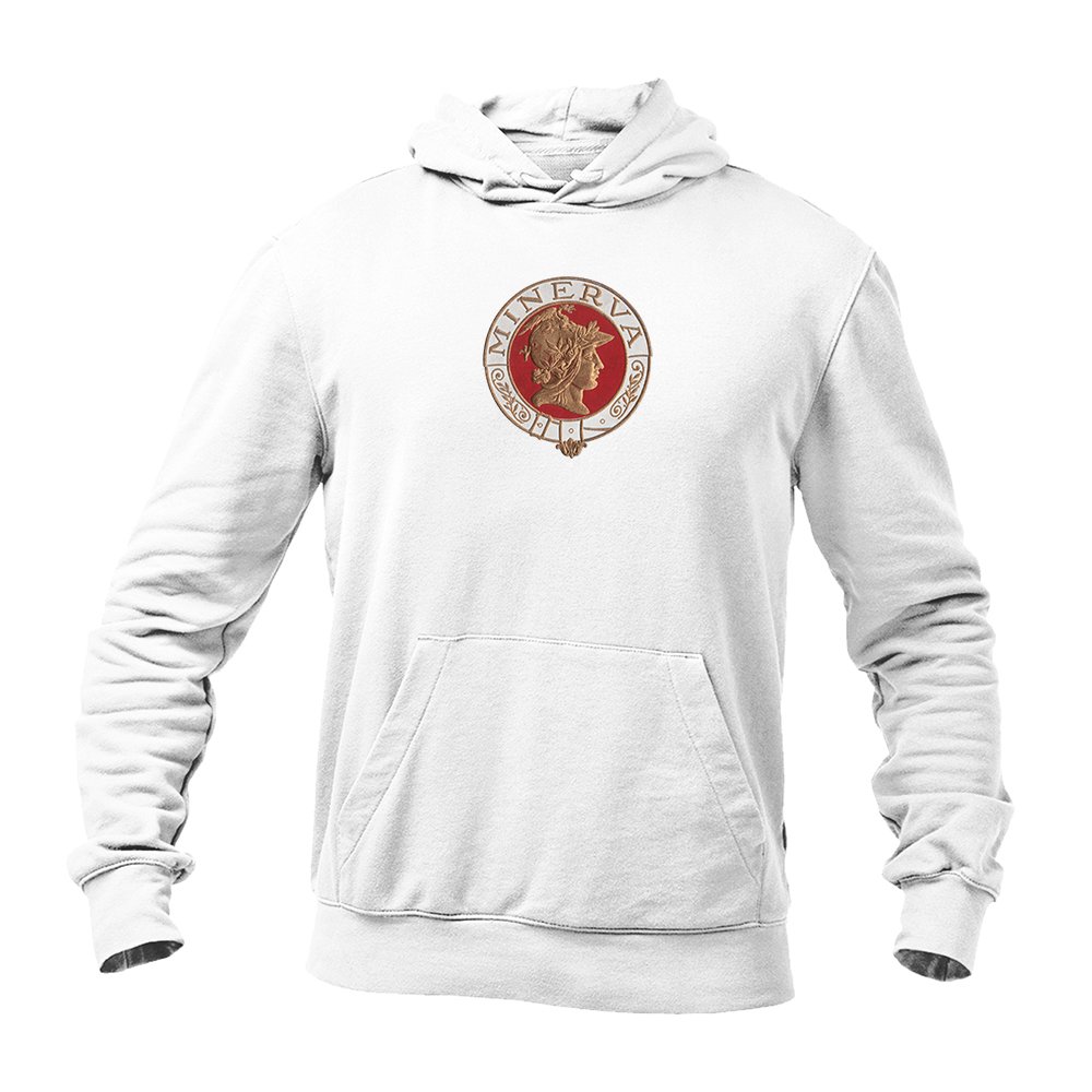 Men's Minerva Cars Logo  Pullover Hoodie