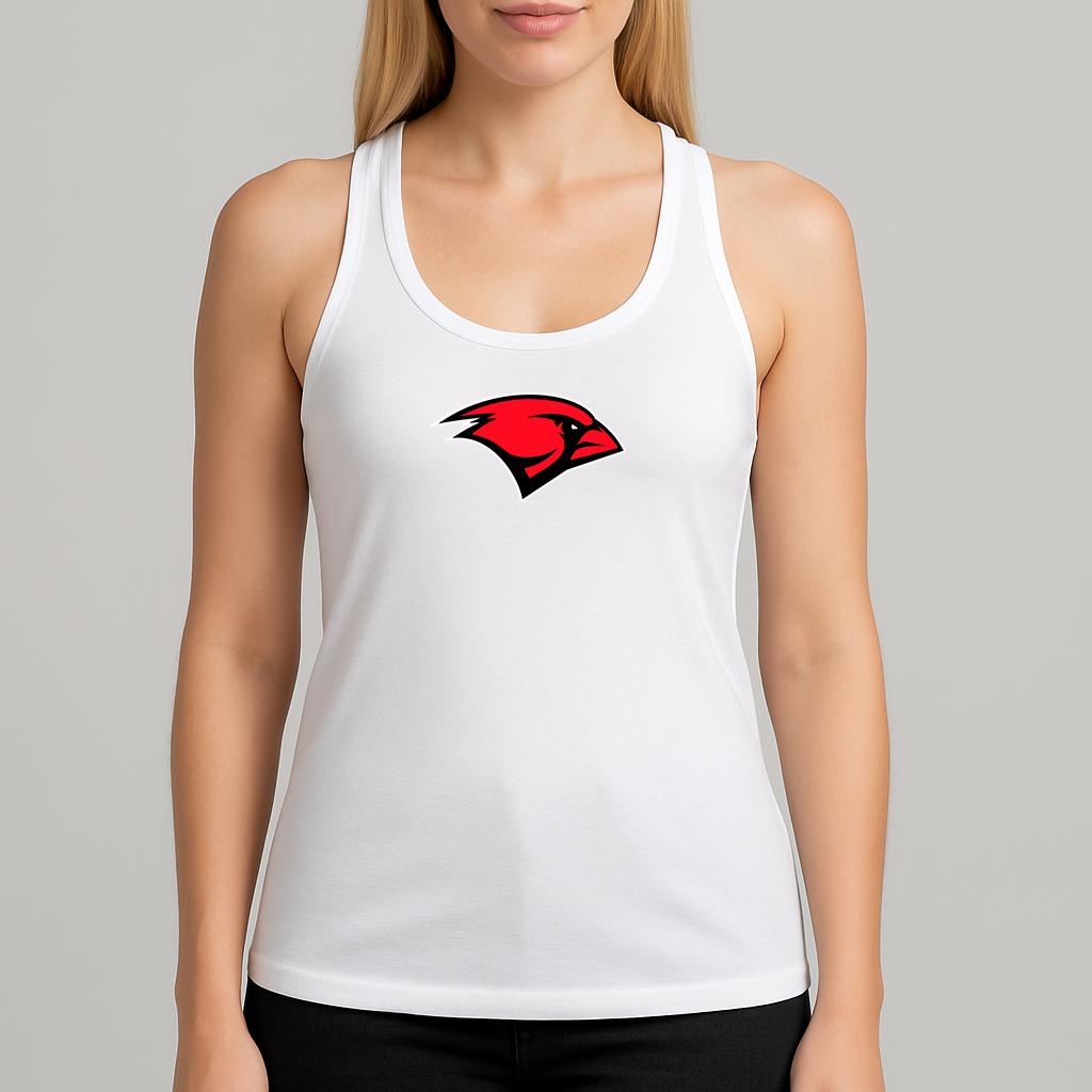 Women's Incarnate Word Cardinals Logo Next Level Ideal Racerback Tank