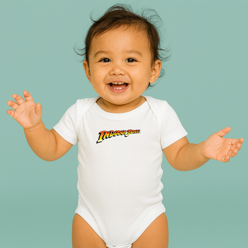 Indiana Jones Movie Baby Romper Onesie