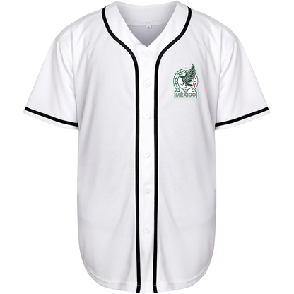 Men’s Mexico Soccer Baseball Jersey