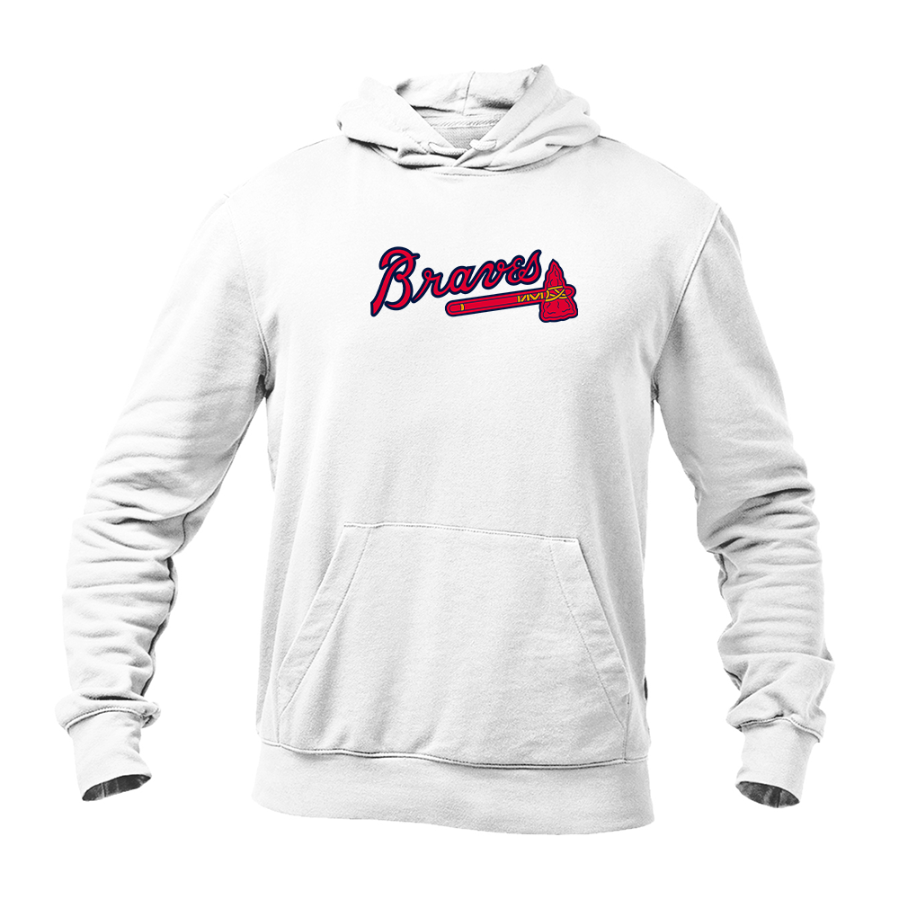 Men's Atlanta Braves Logo Pullover Hoodie