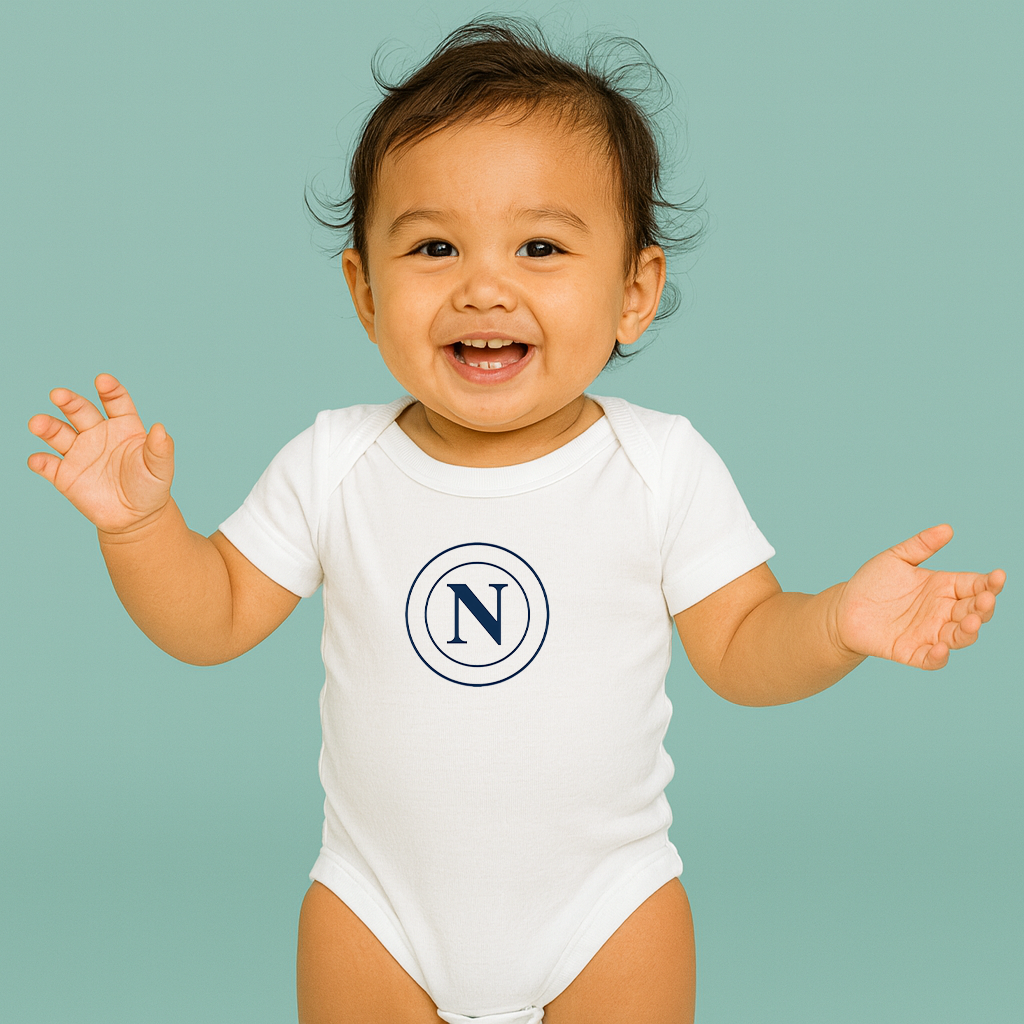 Napoli 2025 Soccer Logo Baby Romper Onesie