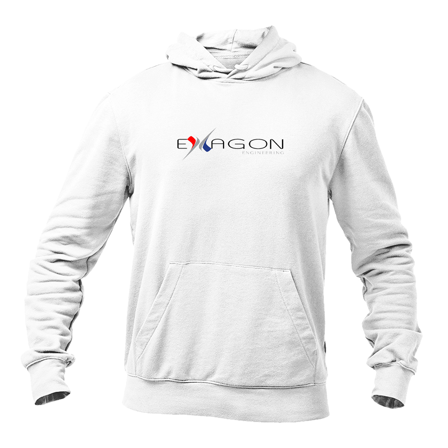Men's Exagon Engineering Logo Pullover Hoodie