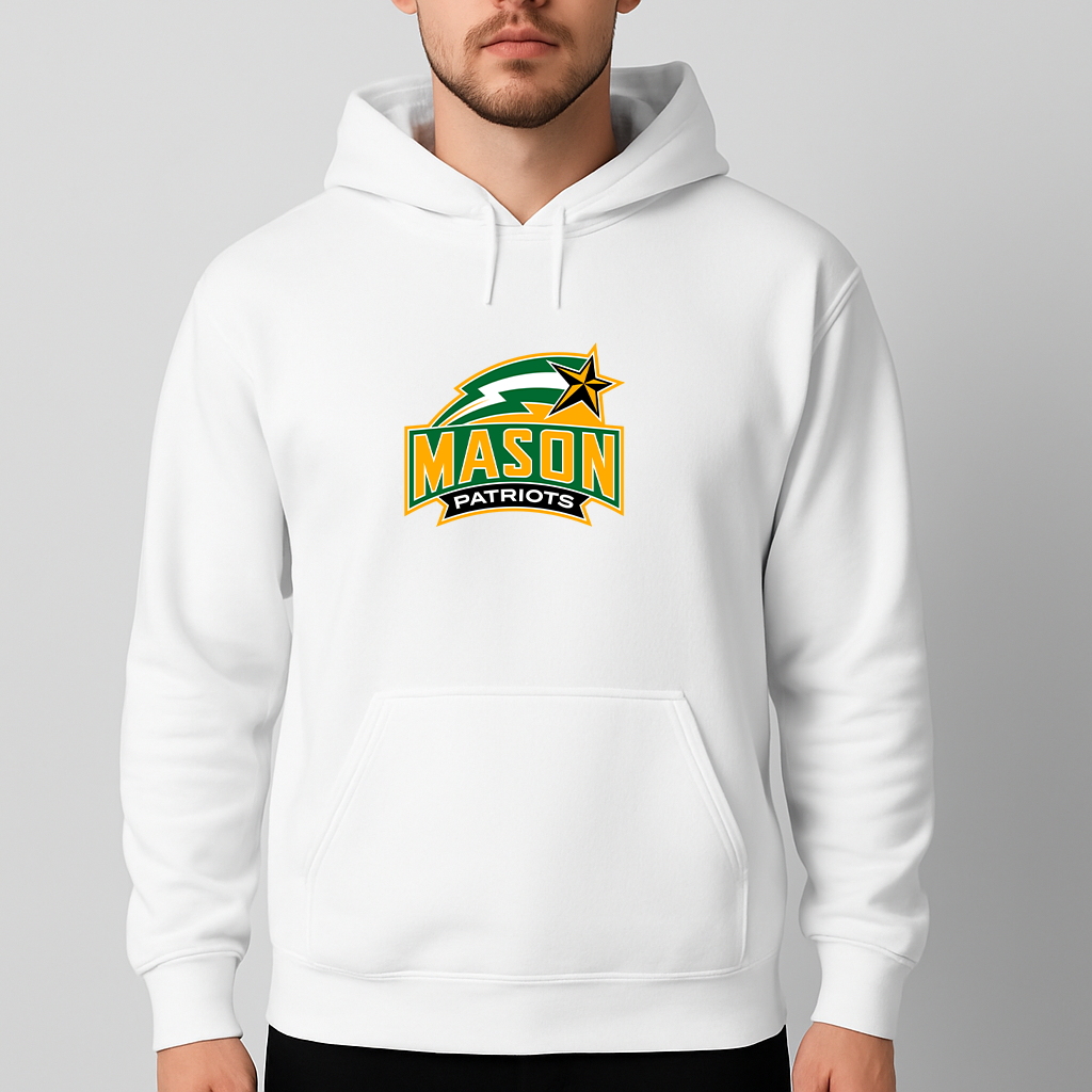 Men's George Mason Patriots Logo Pullover Hoodie
