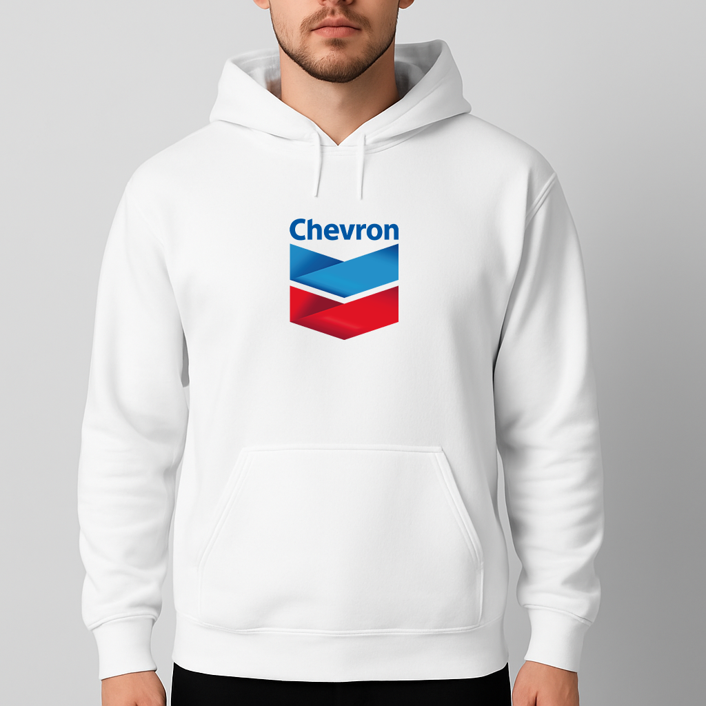 Men's Chevron Gas Station Pullover Hoodie