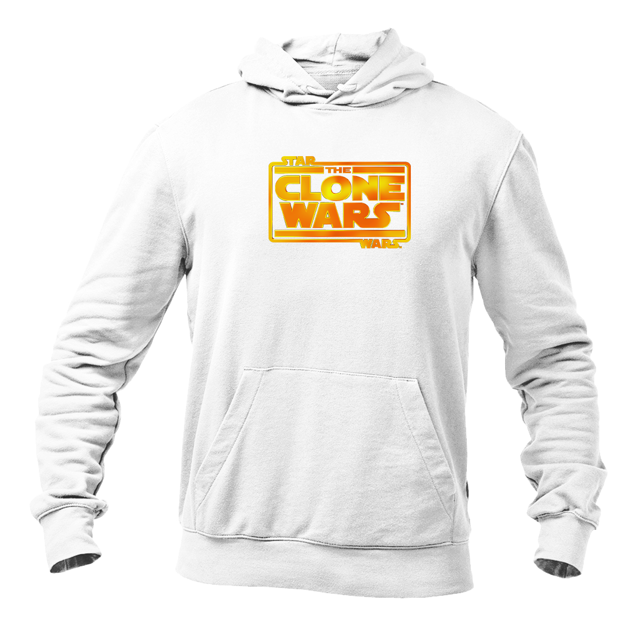 Men's The Clone wars Logo  Pullover Hoodie