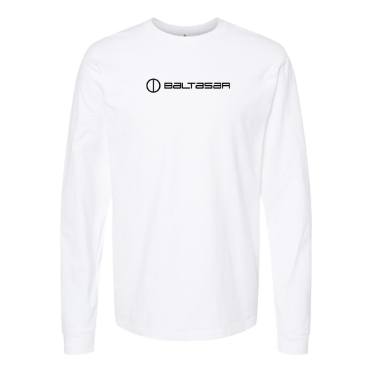 Youth Baltasar Logo Cotton Long Sleeve T-Shirt