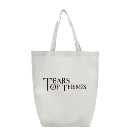 Tear Of Themis Logo Q-Tees Non-Woven Gusset Bottom Tote