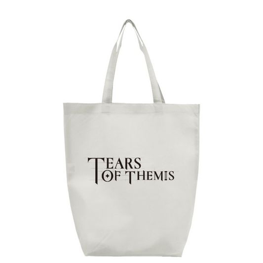 Tear Of Themis Logo Q-Tees Non-Woven Gusset Bottom Tote