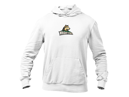 Men's Wright State Raiders Gildan  Heavy Blend Hooded Sweatshirt