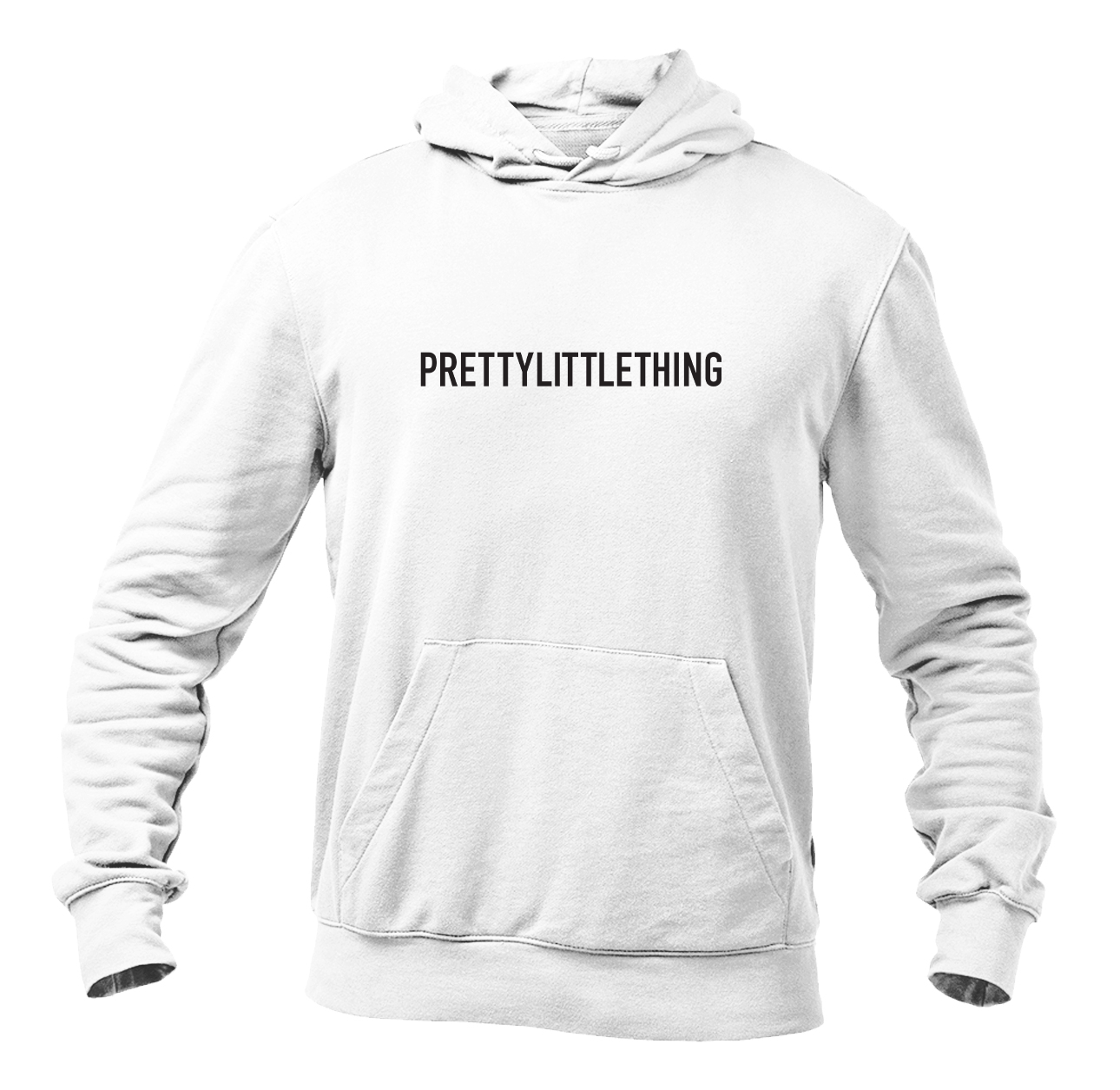 Men's Pretty Little Thing Logo Pullover Hoodie