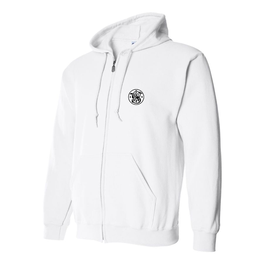 Men's Smith and Wesson Symbol Logo Zipper Hoodie