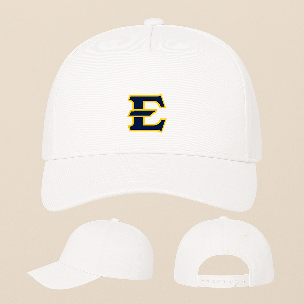 ETSU Buccaneers Logo Five Panel Twill Snapback Cap