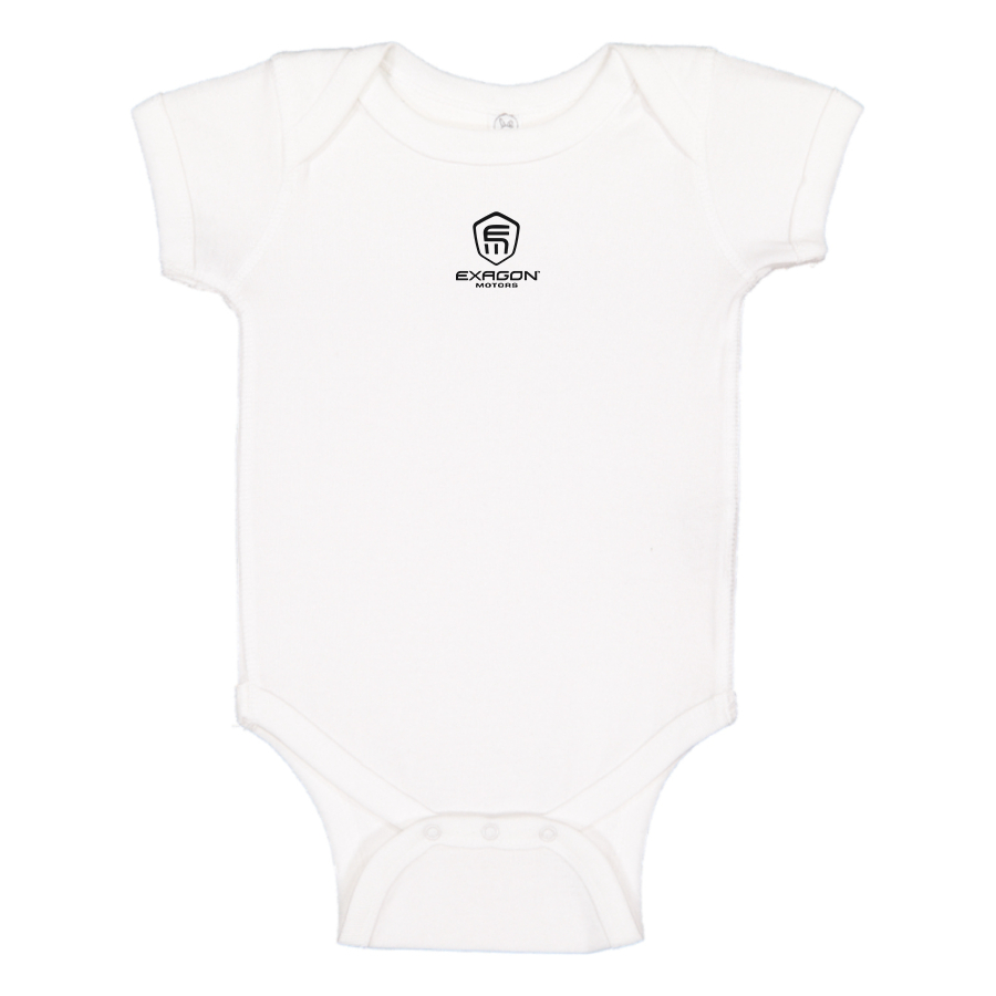 Exagon Motors Logo Baby Romper Onesie