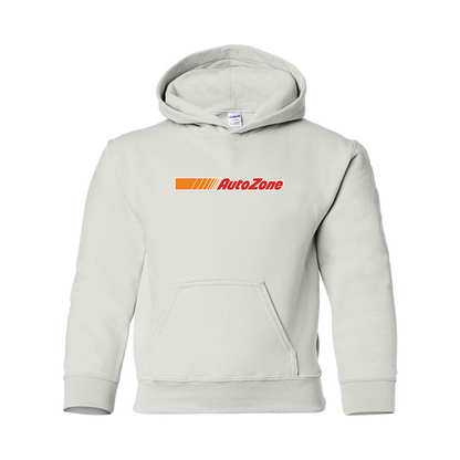 Youth AutoZone Logo Gildan Heavy Blend  Hooded Sweatshirt