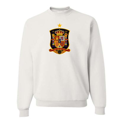 Men's Spain National Soccer Team Crewneck Sweatshirt