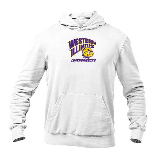 Men's Western Illinois Leathernecks Gildan  Heavy Blend Hooded Sweatshirt
