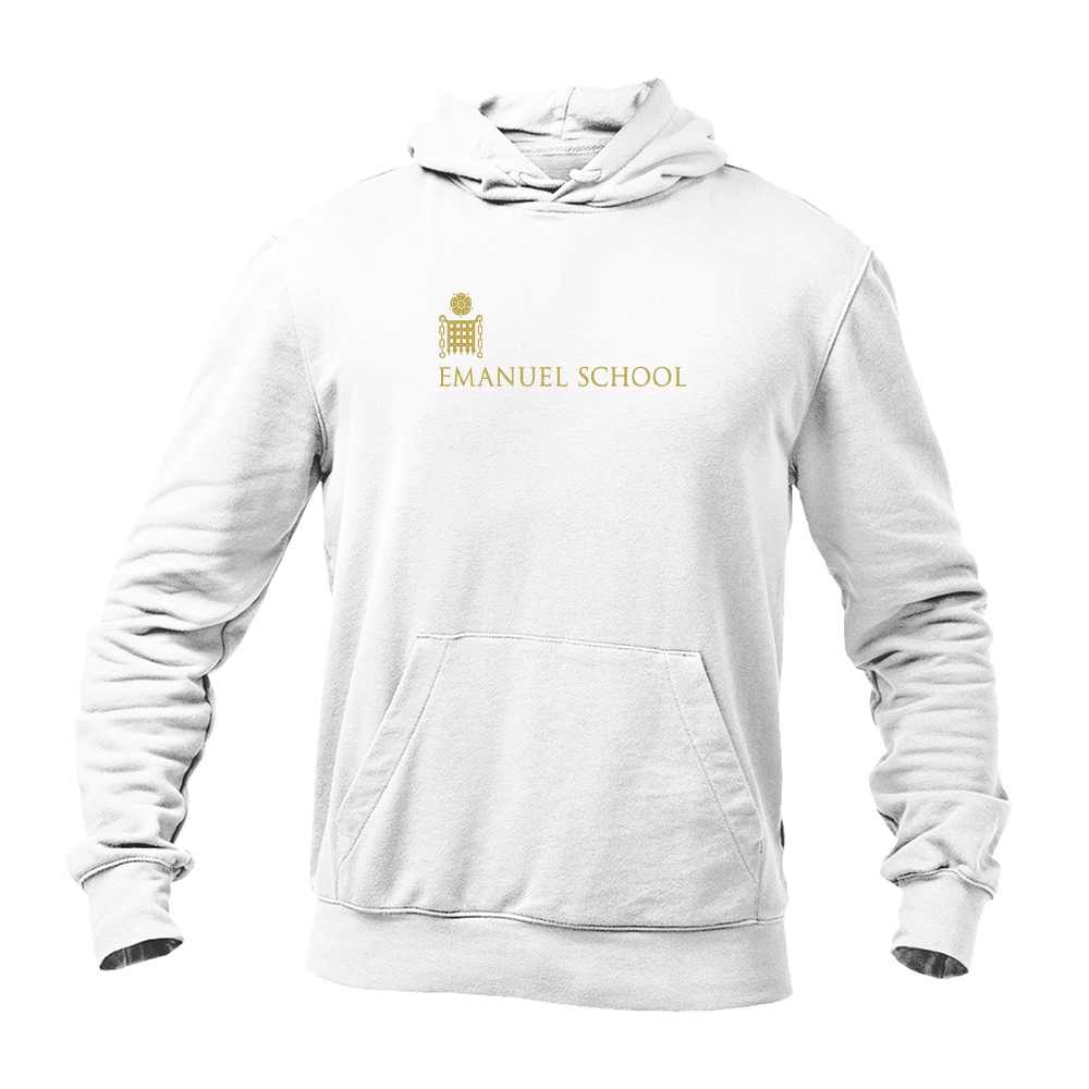 Men's Emanuel School Logo  Pullover Hoodie