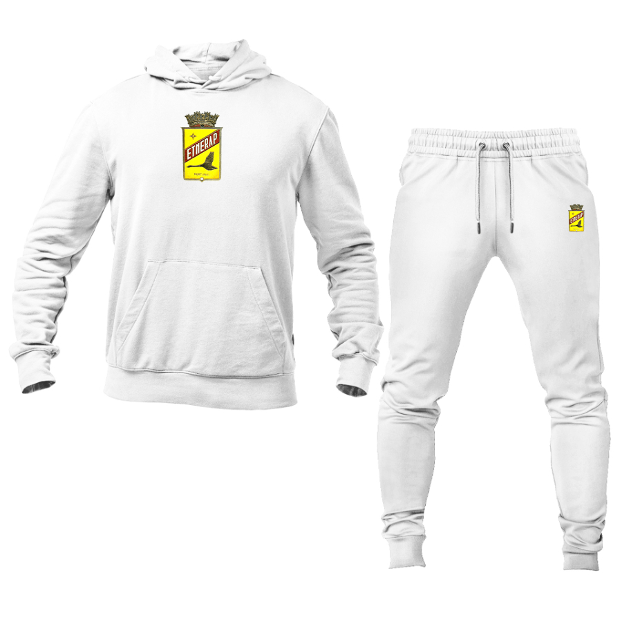 Men's Etnerap Logo Hoodie Joggers Set