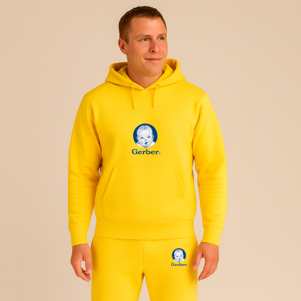 Men's Gerber Life Insurance Logo Hoodie Joggers Set