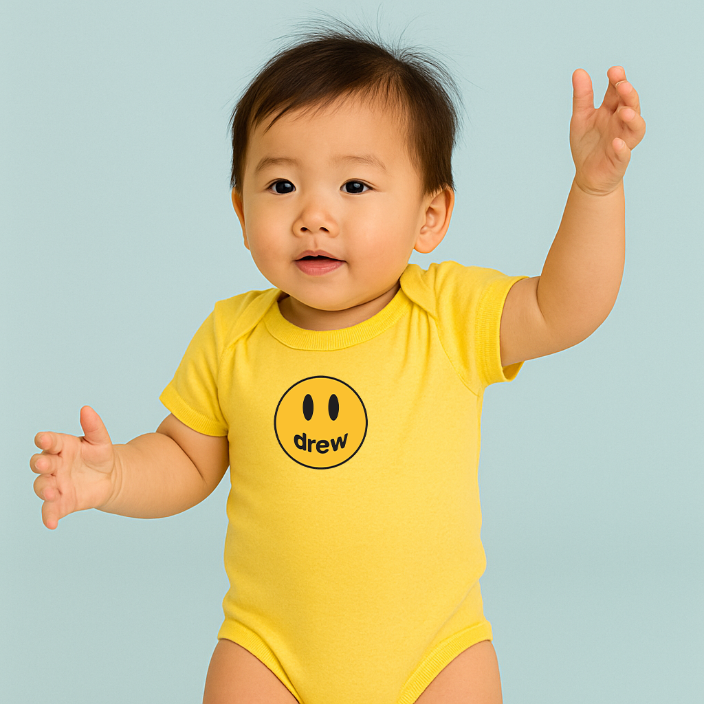 Justin Bieber Drew Music Baby Romper Onesie