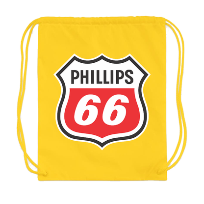 Phillips 66 Gas Station Drawstring Bag