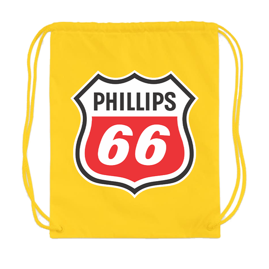 Phillips 66 Gas Station Drawstring Bag