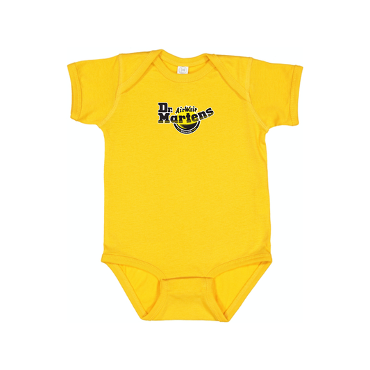 Dr. Martens Logo Baby Romper Onesie