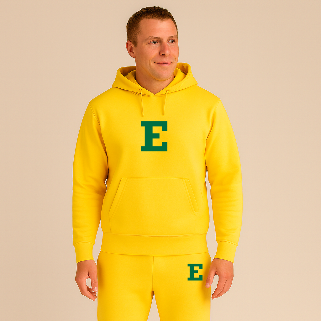 Men's Eastern Michigan Eagles Logo Hoodie Joggers Set