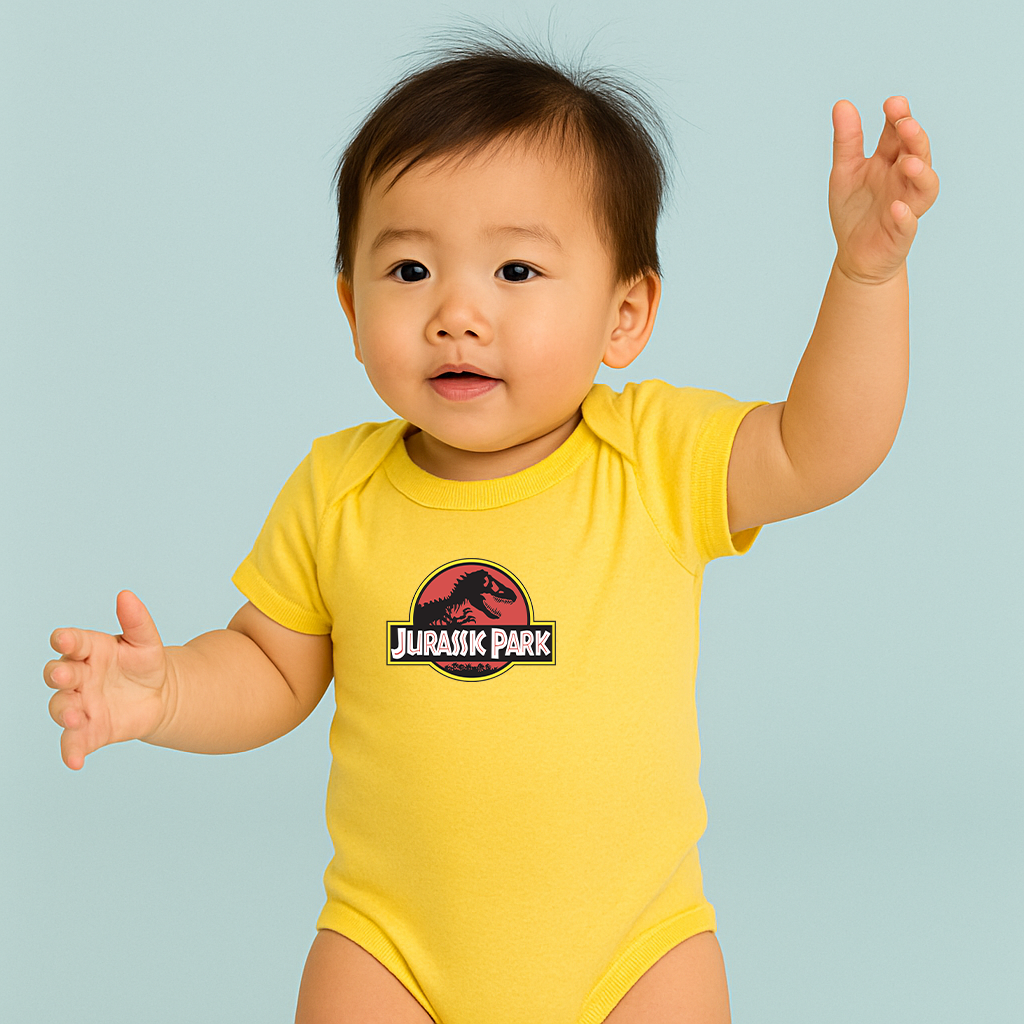 Jurassic Park Movie Baby Romper Onesie