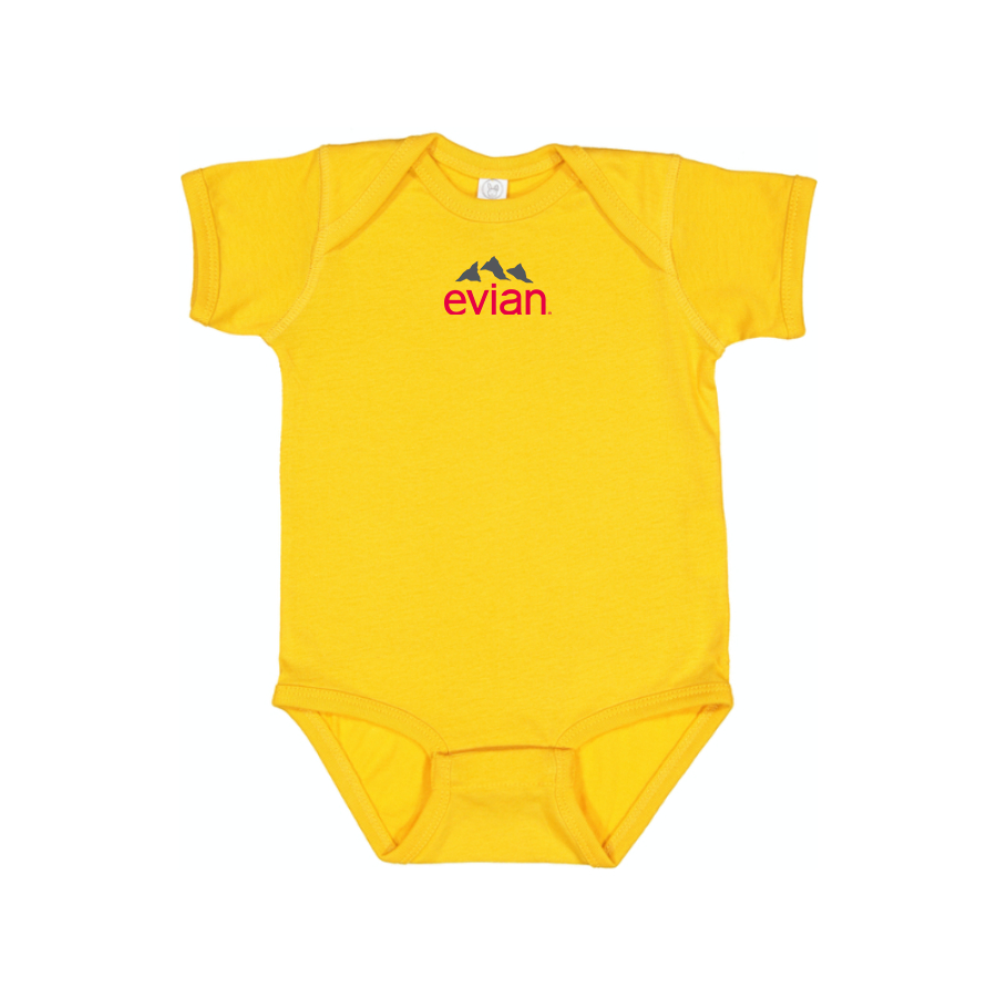 Evian Logo Baby Romper Onesie