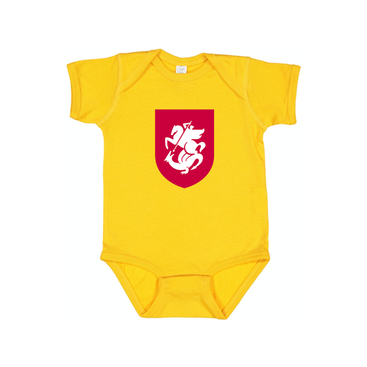 Georgia National Soccer Team Baby Romper Onesie