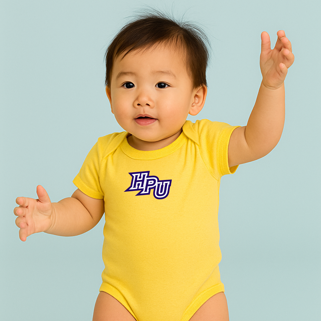 High Point Panthers Logo Baby Romper Onesie