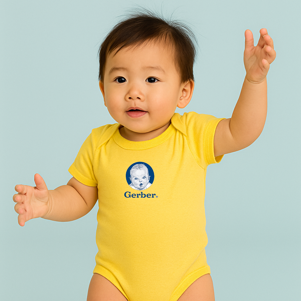 George Gerber Life Insurance Logo Baby Romper Onesie