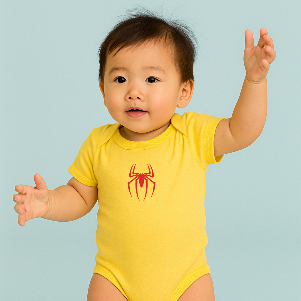 Spiderman Marvel Avengers Superhero Baby Romper Onesie