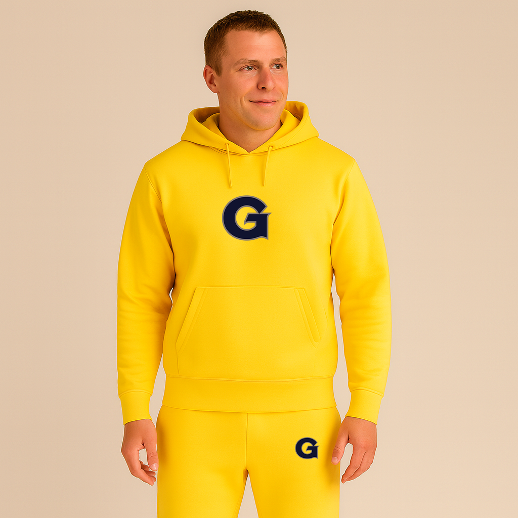 Men's Georgetown Hoyas Logo Hoodie Joggers Set
