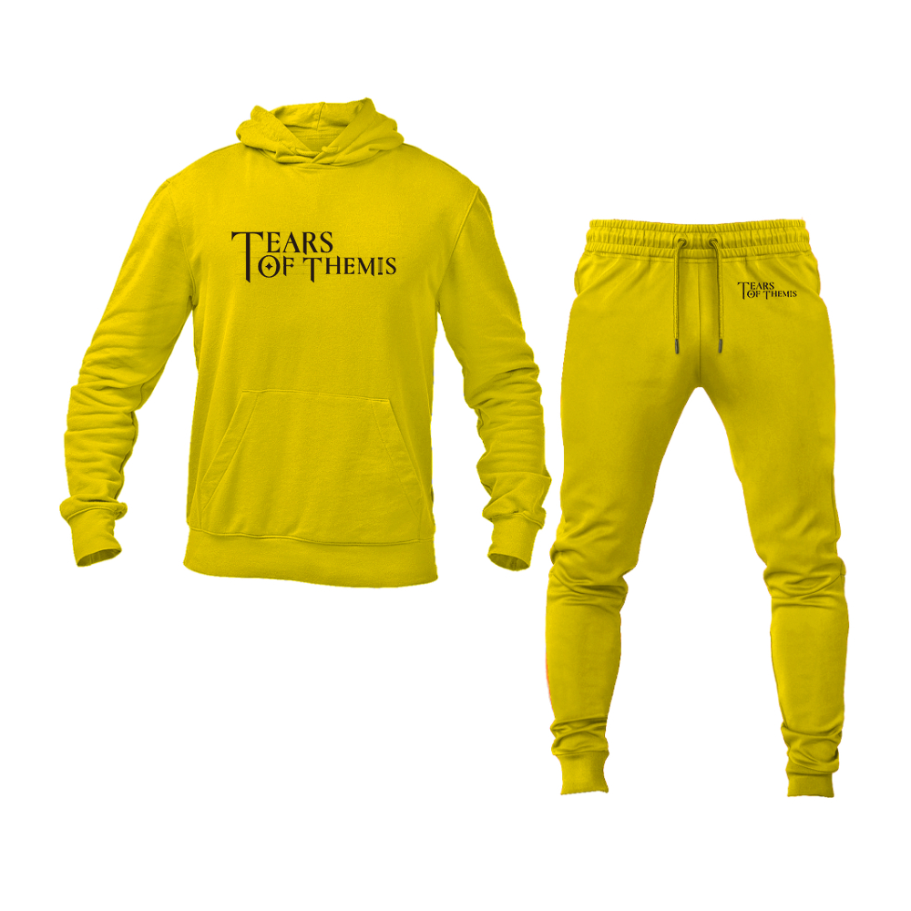 Men's Tear Of Themis Logo Hoodie Joggers Set